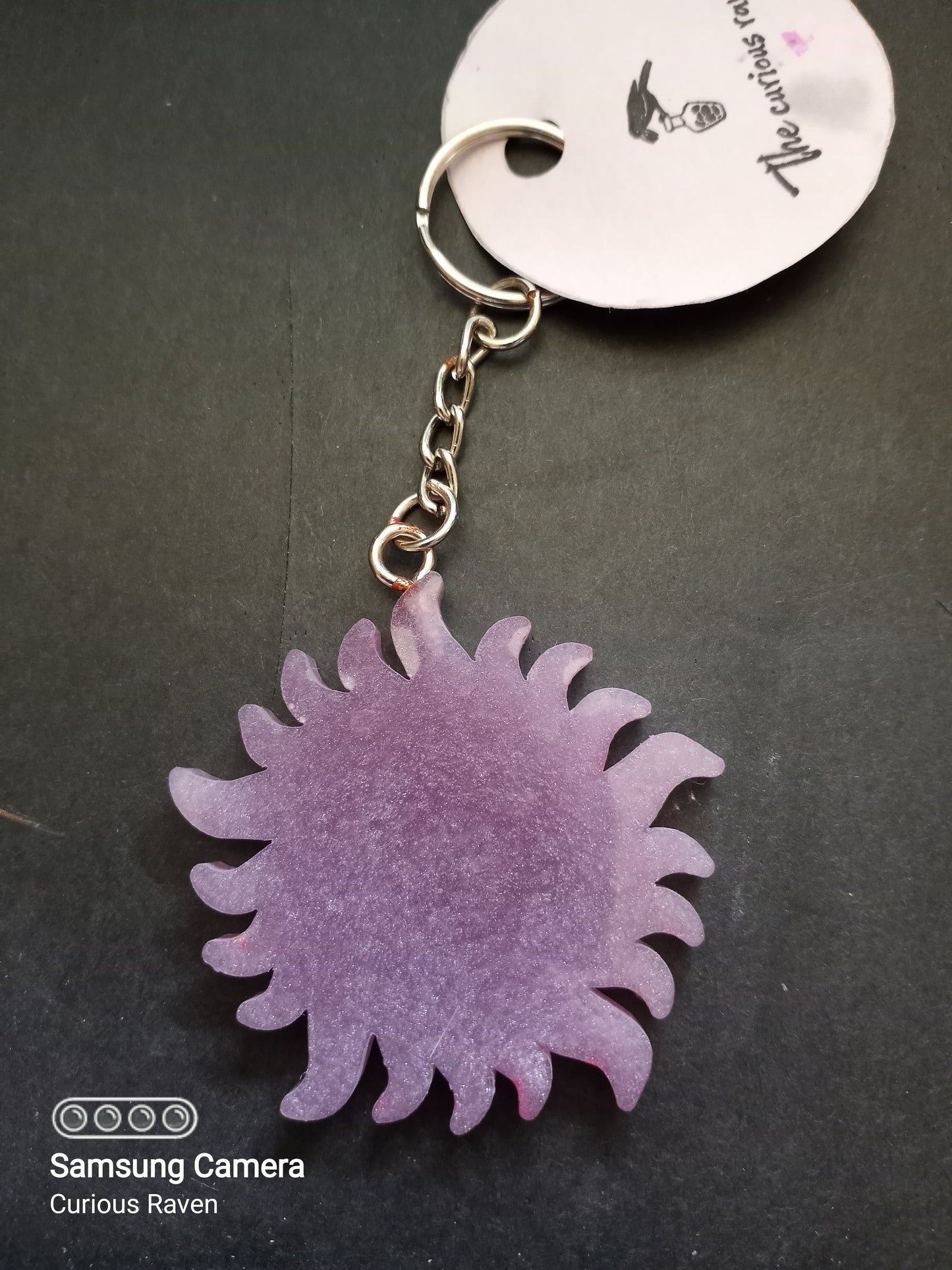 Resin Anti-possession charm keychain