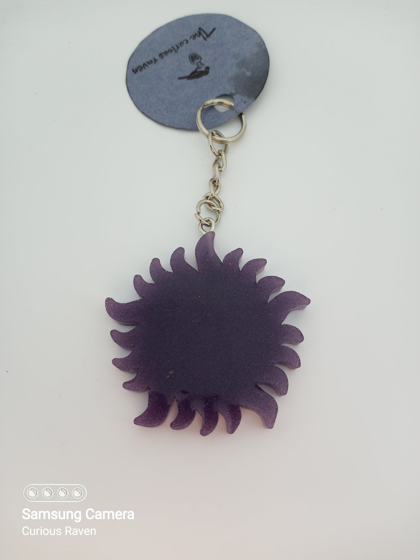 Resin Anti-possession charm keychain