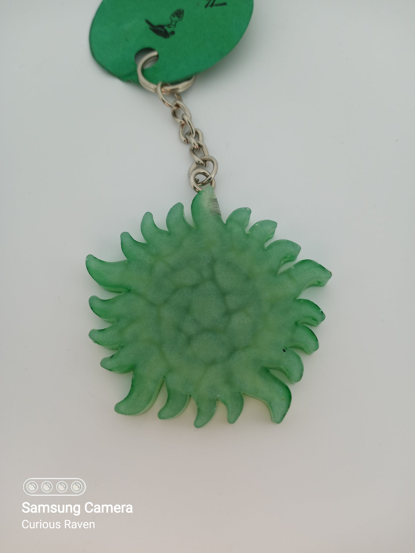 Resin Anti-possession charm keychain