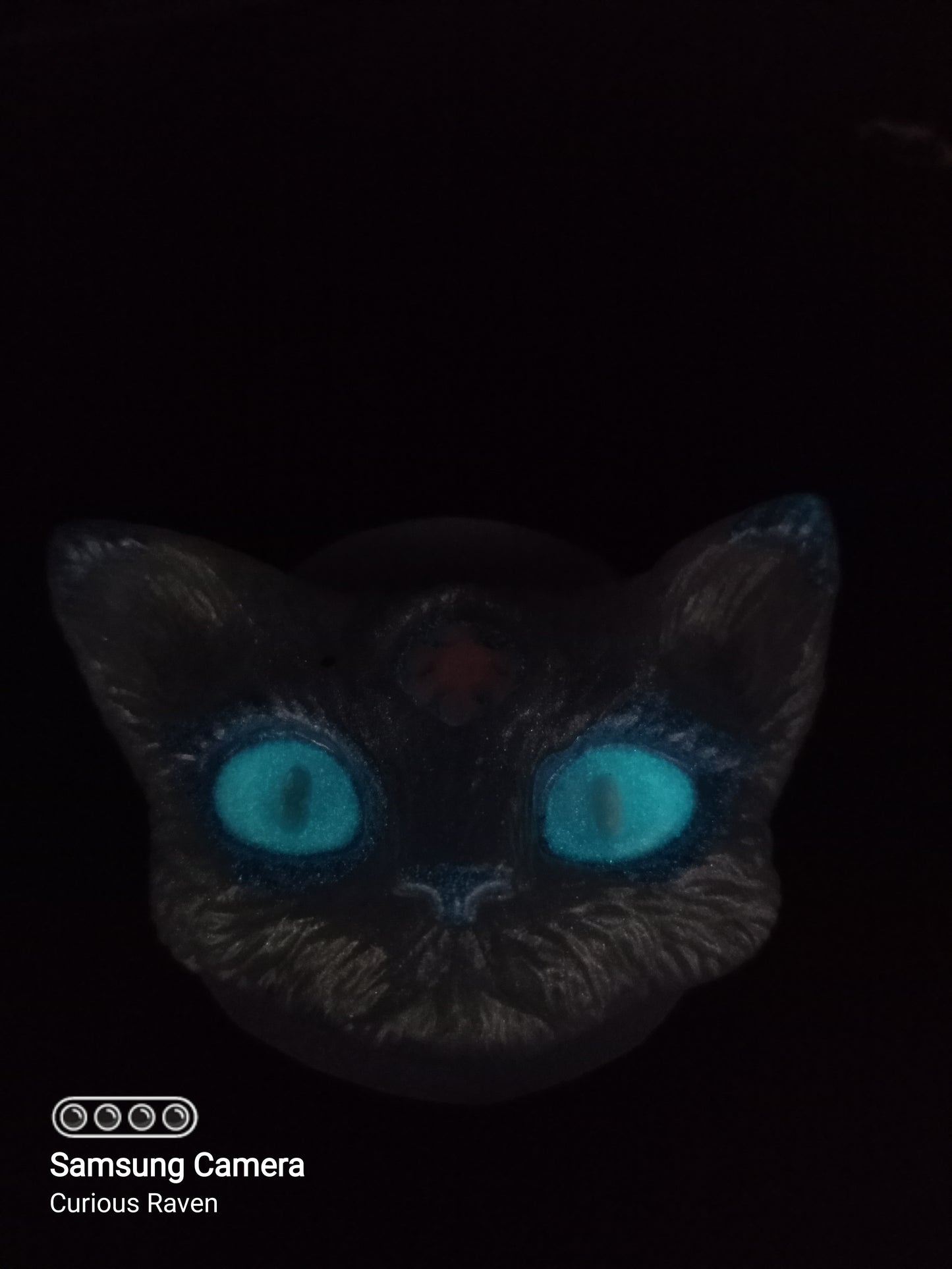 Blizzard Third Eye Kitty Magnet