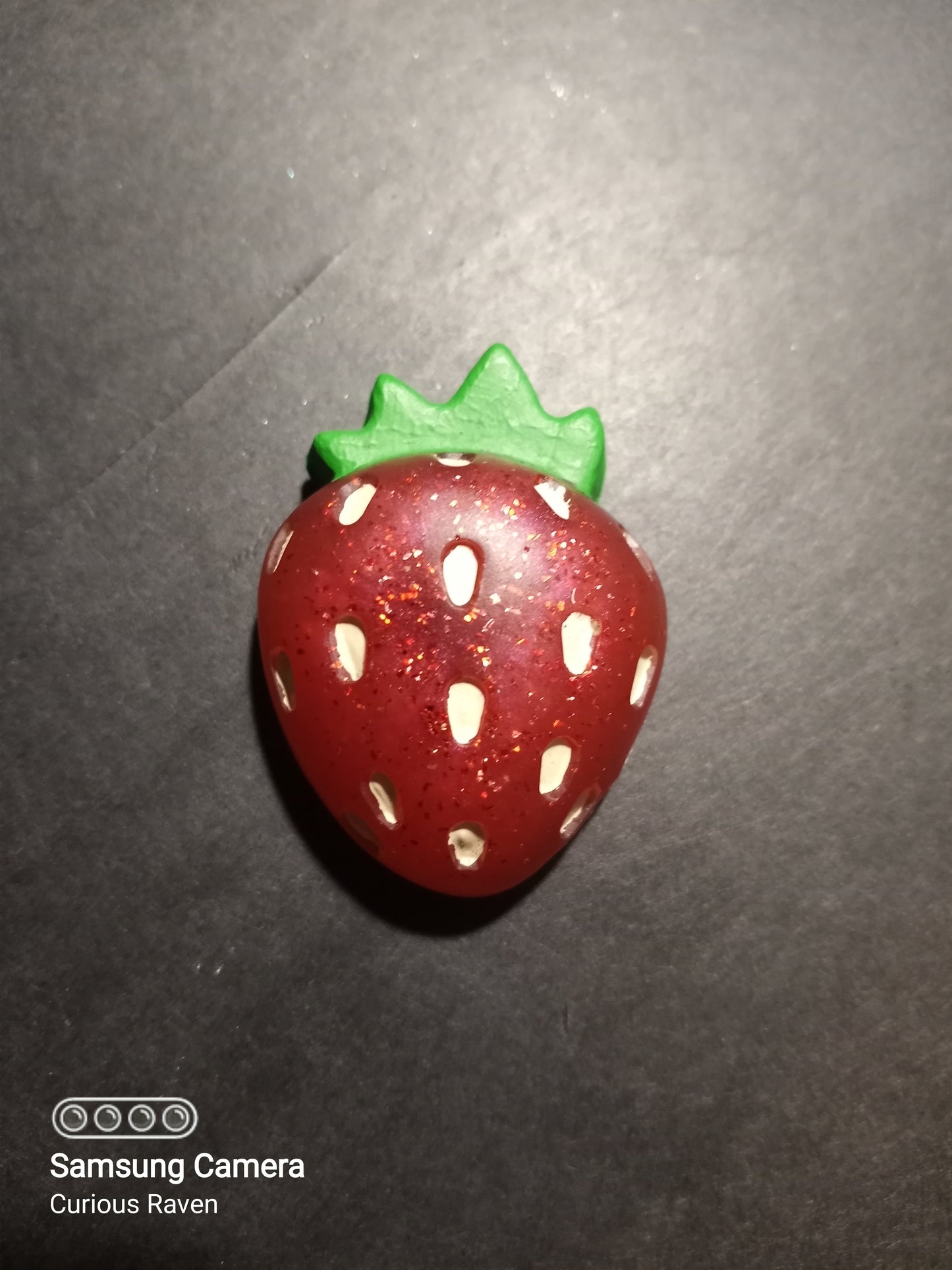 Red Strawberry Magnet