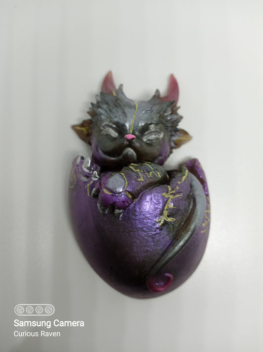 Baby Dragon Resin Paperweight