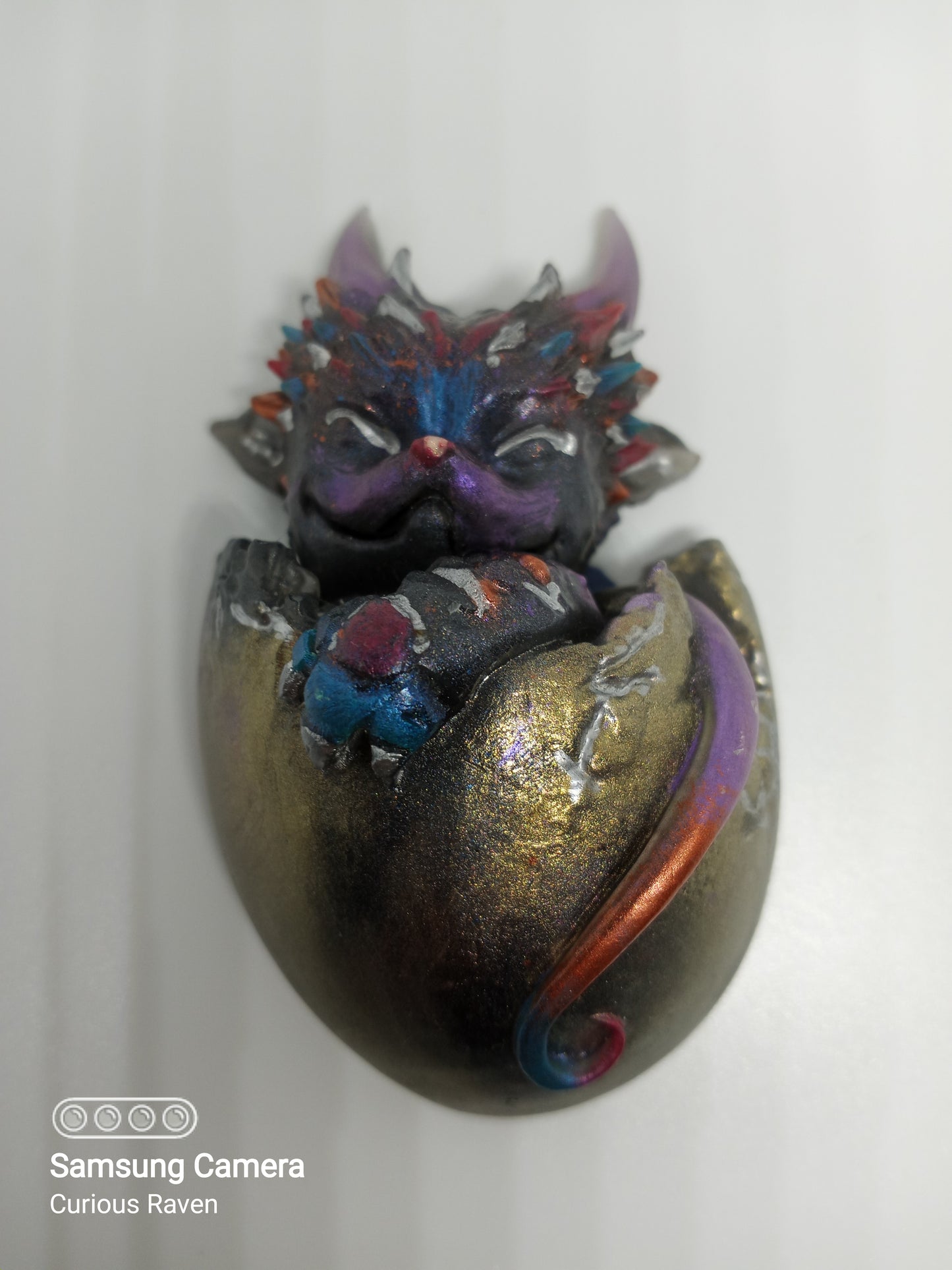 Baby Dragon Resin Paperweight