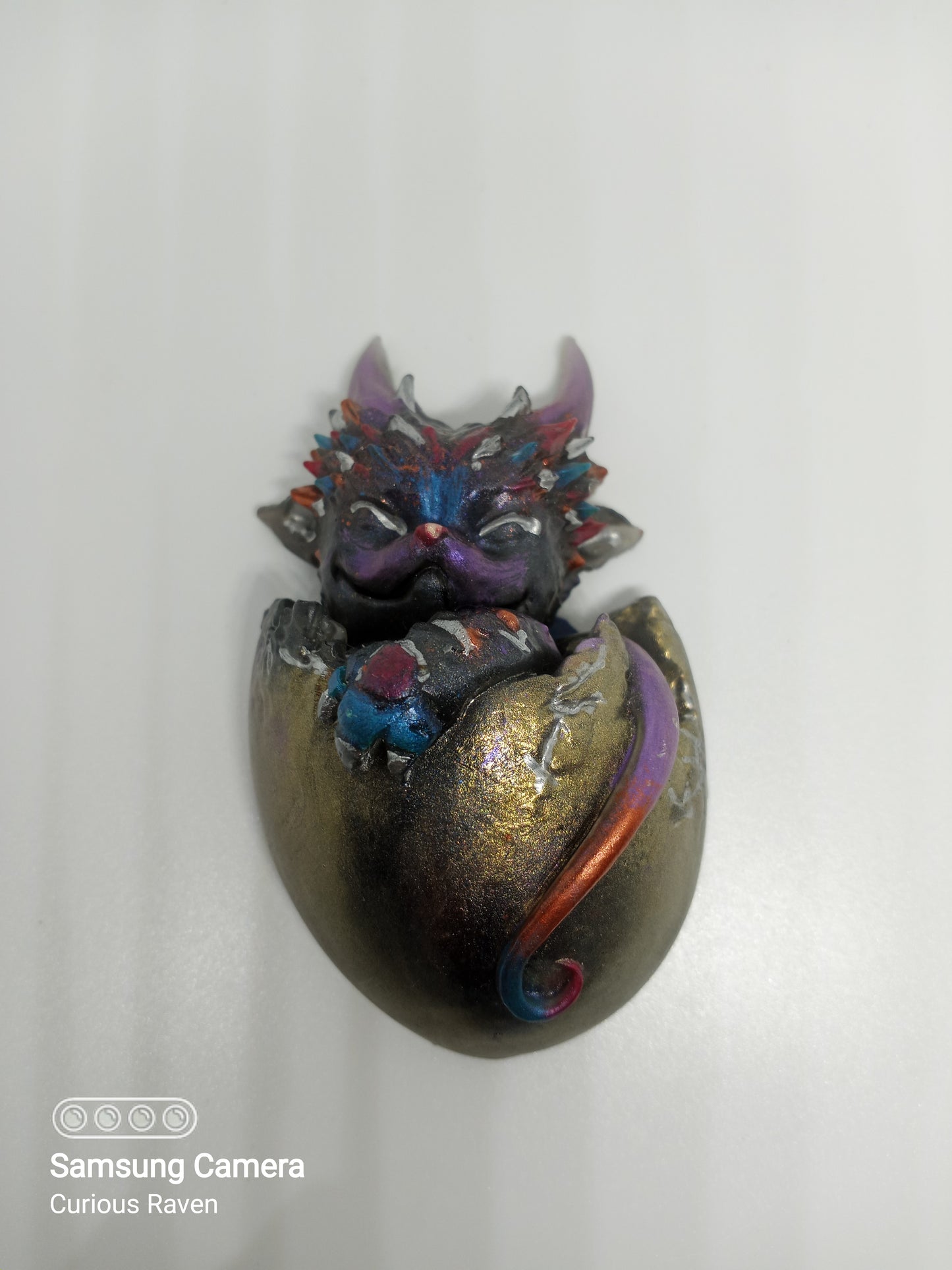 Baby Dragon Resin Paperweight