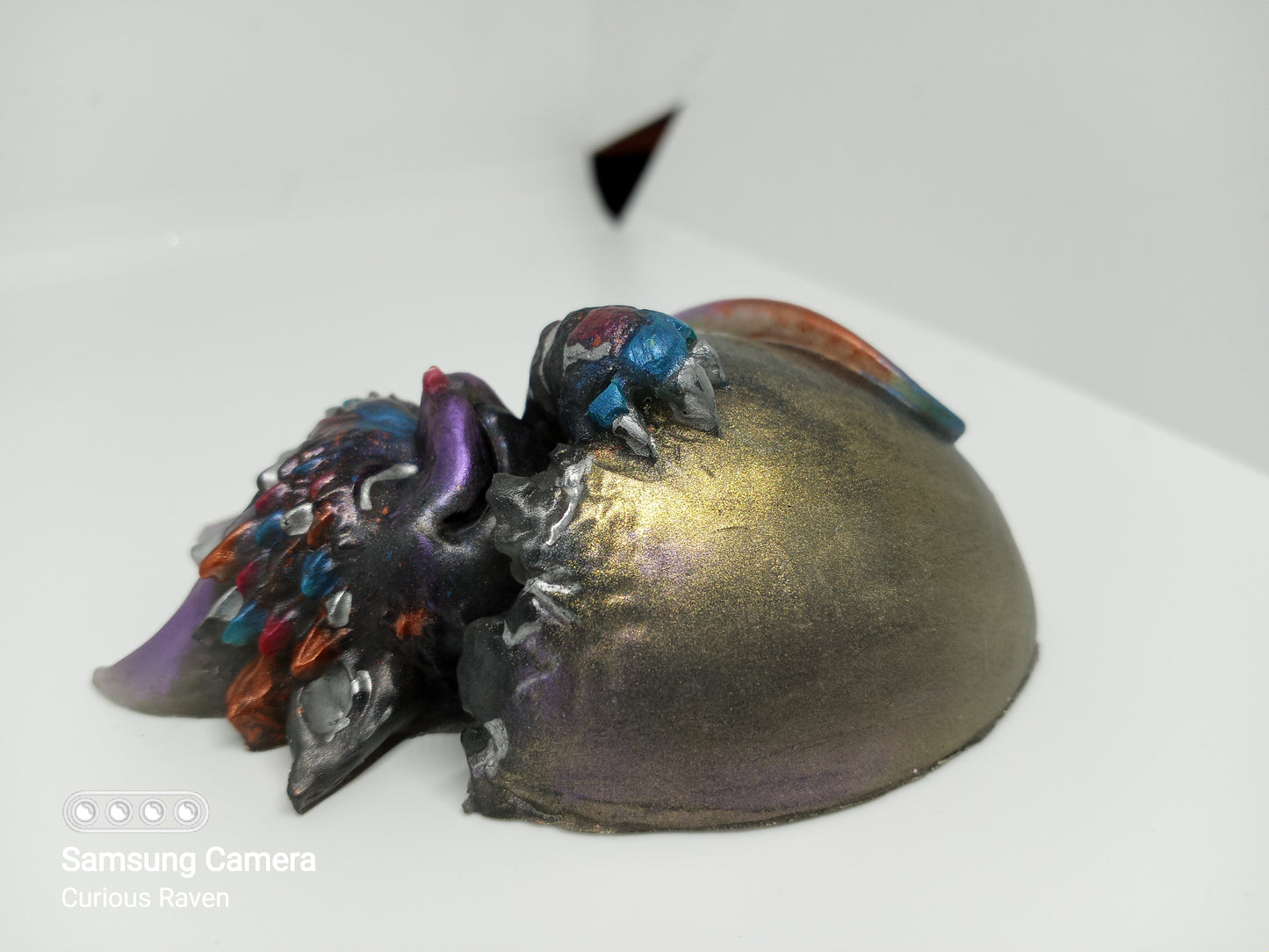 Baby Dragon Resin Paperweight