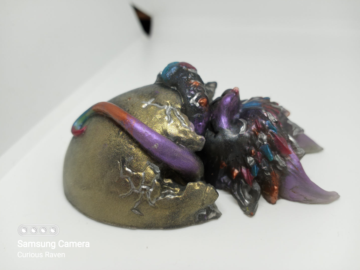 Baby Dragon Resin Paperweight