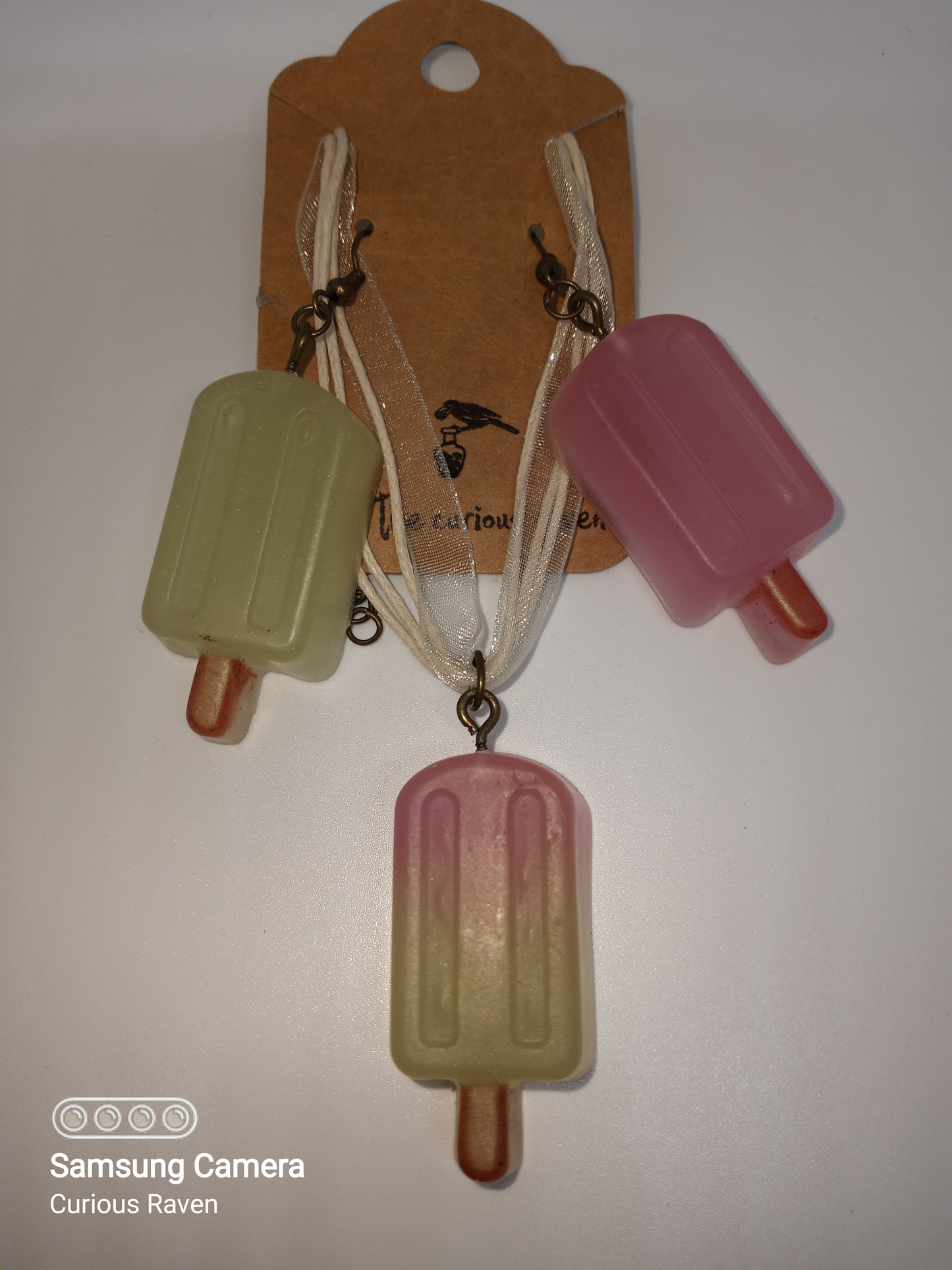 Popcicle Earring and Necklace Set