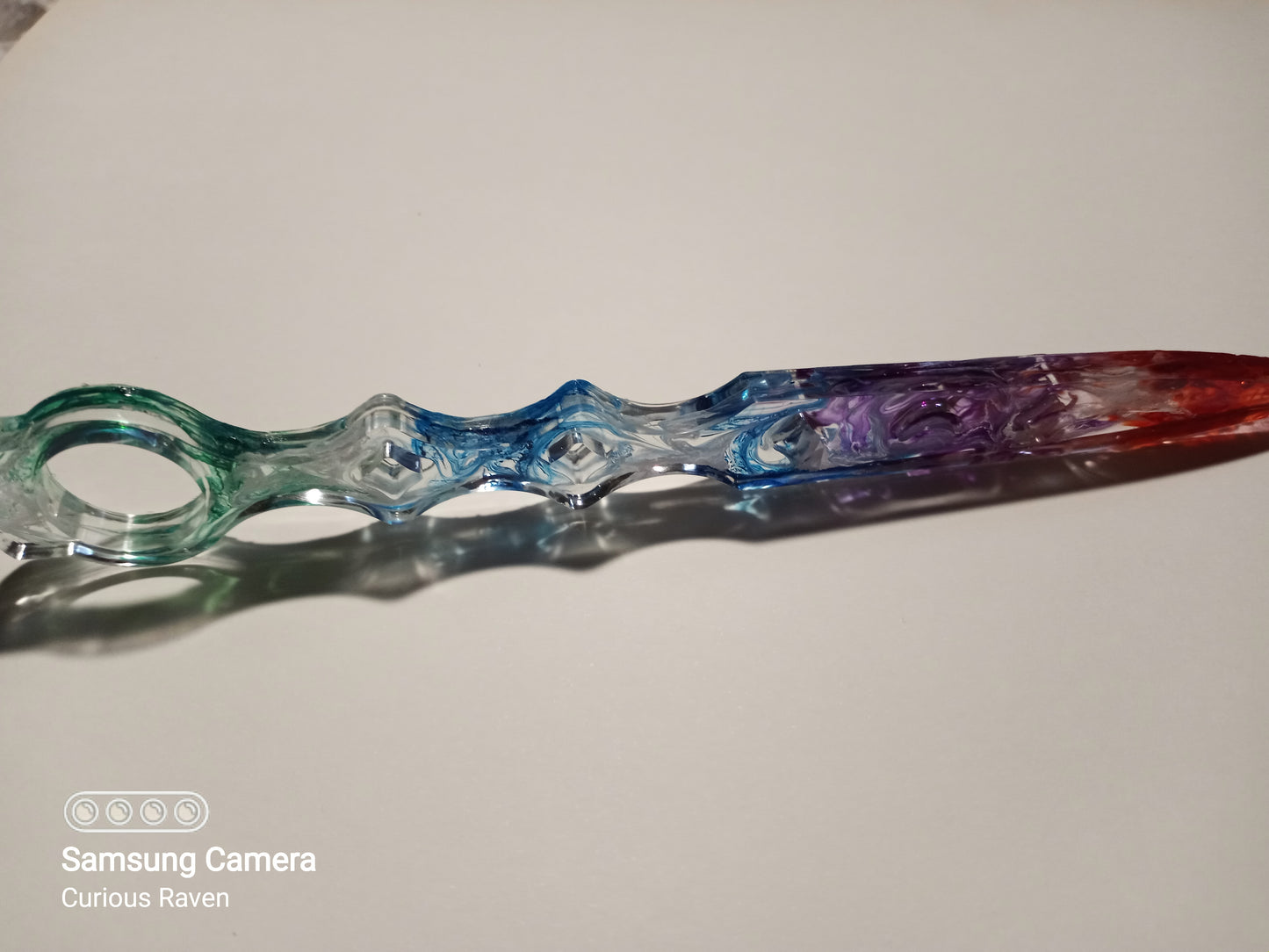 TieDye Decorative Resin Wand