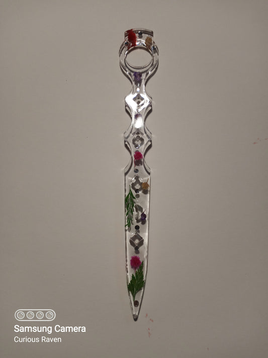 Flower Decorative Resin Wand