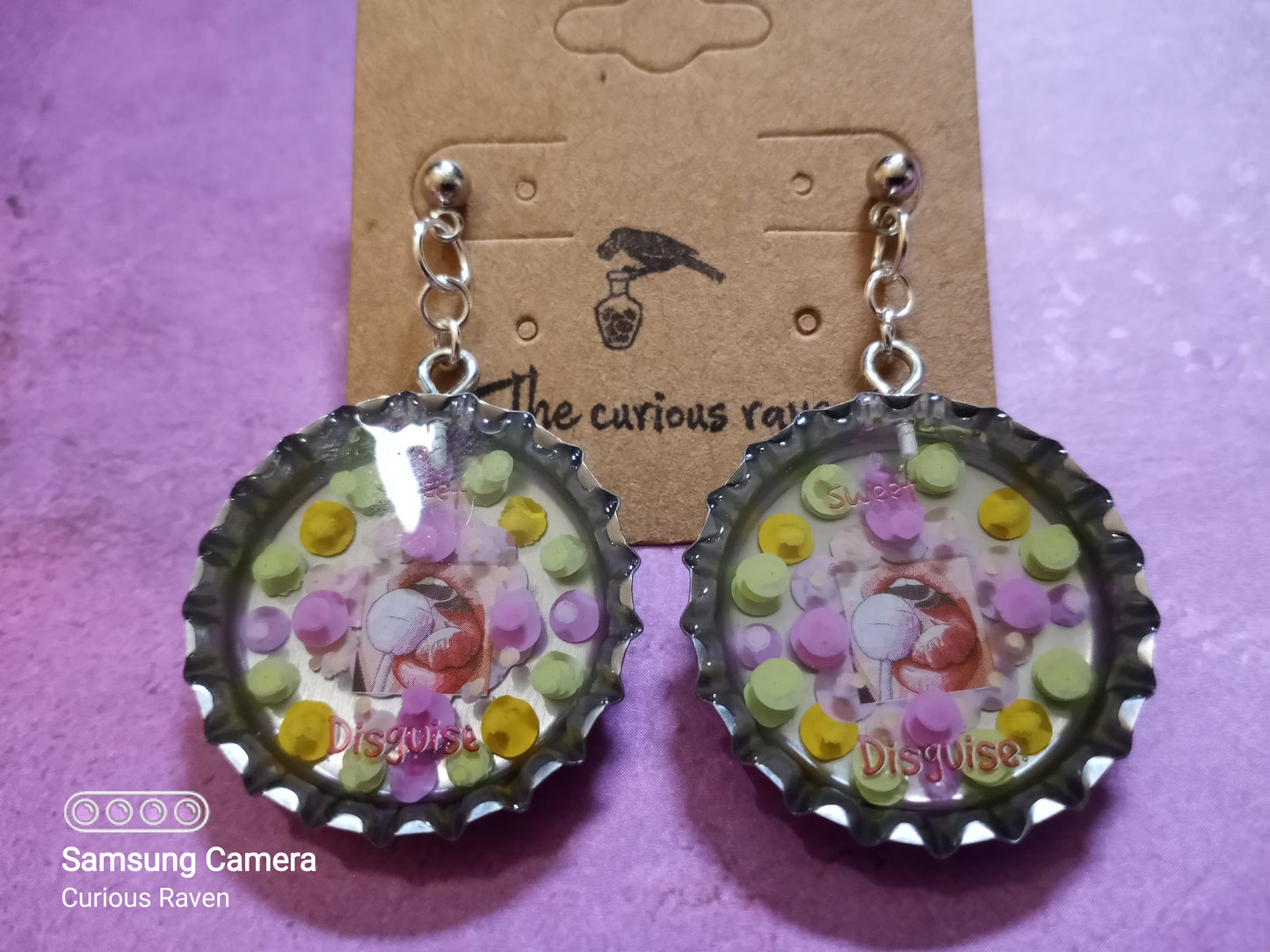 Yummy Stuff Bottle Cap Earrings